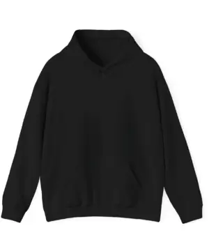 Custom hoodie front view for branded apparel