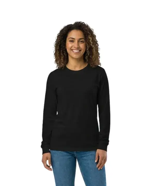 Custom long sleeve shirt worn by model for Chicago business apparel