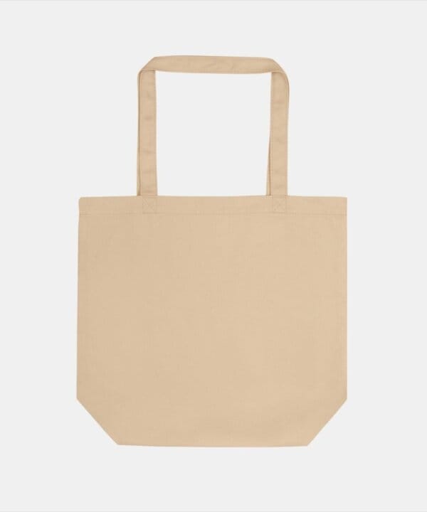 Custom tote bag reverse side, available for two-sided printing