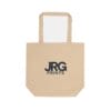 Custom tote bag with navy logo for promotional branded merchandise
