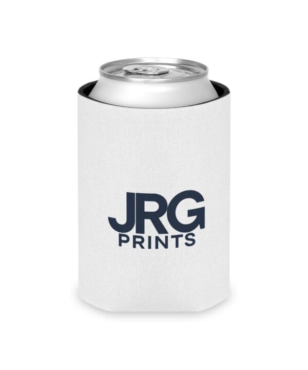 Custom logo can cooler on a slim can
