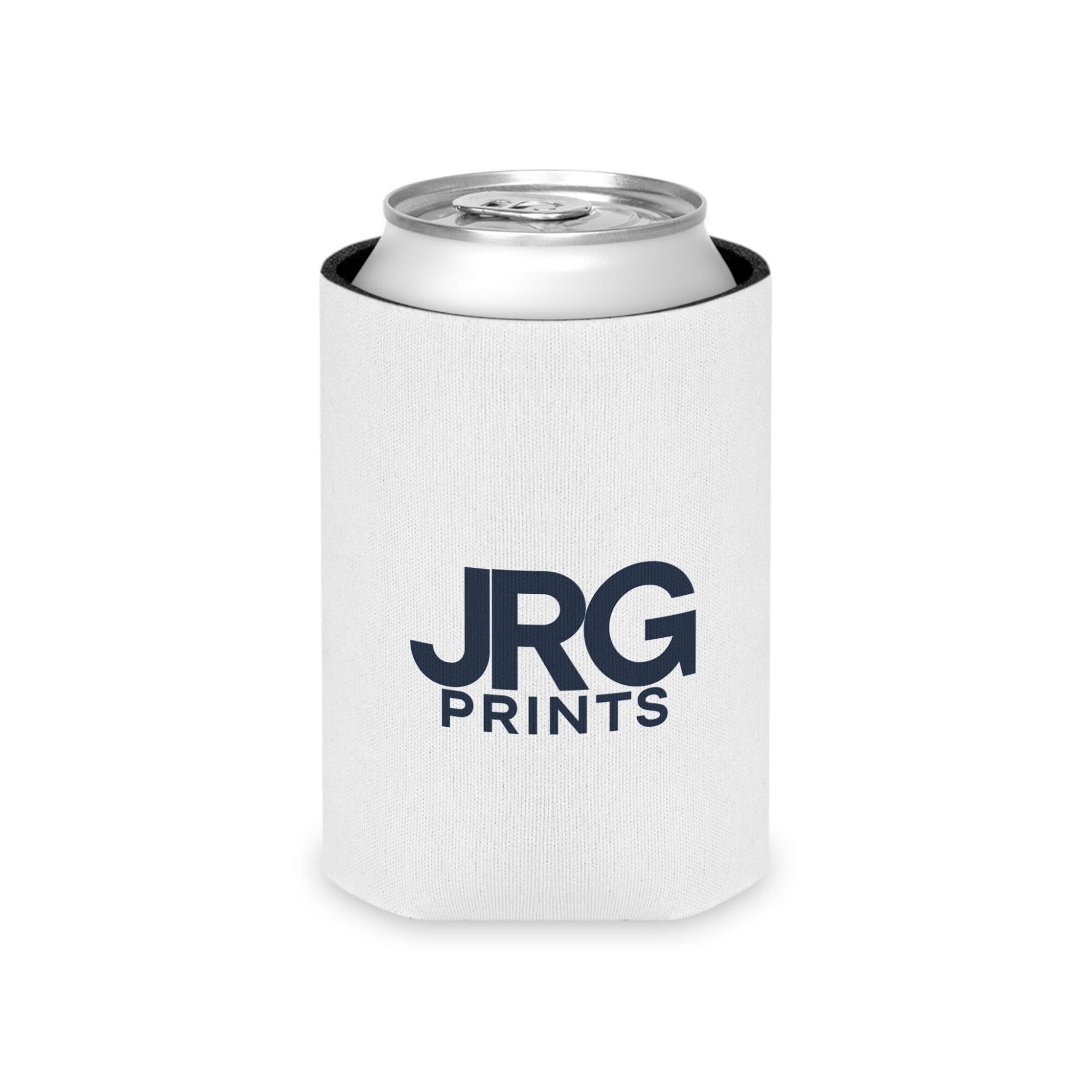 Custom logo can cooler on a slim can