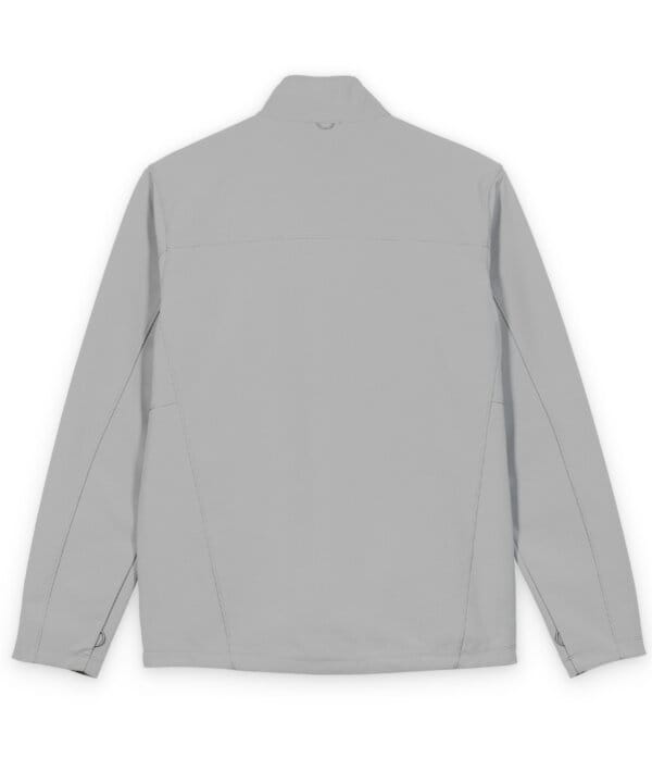 Branded Port Authority soft shell jacket shown from another angle