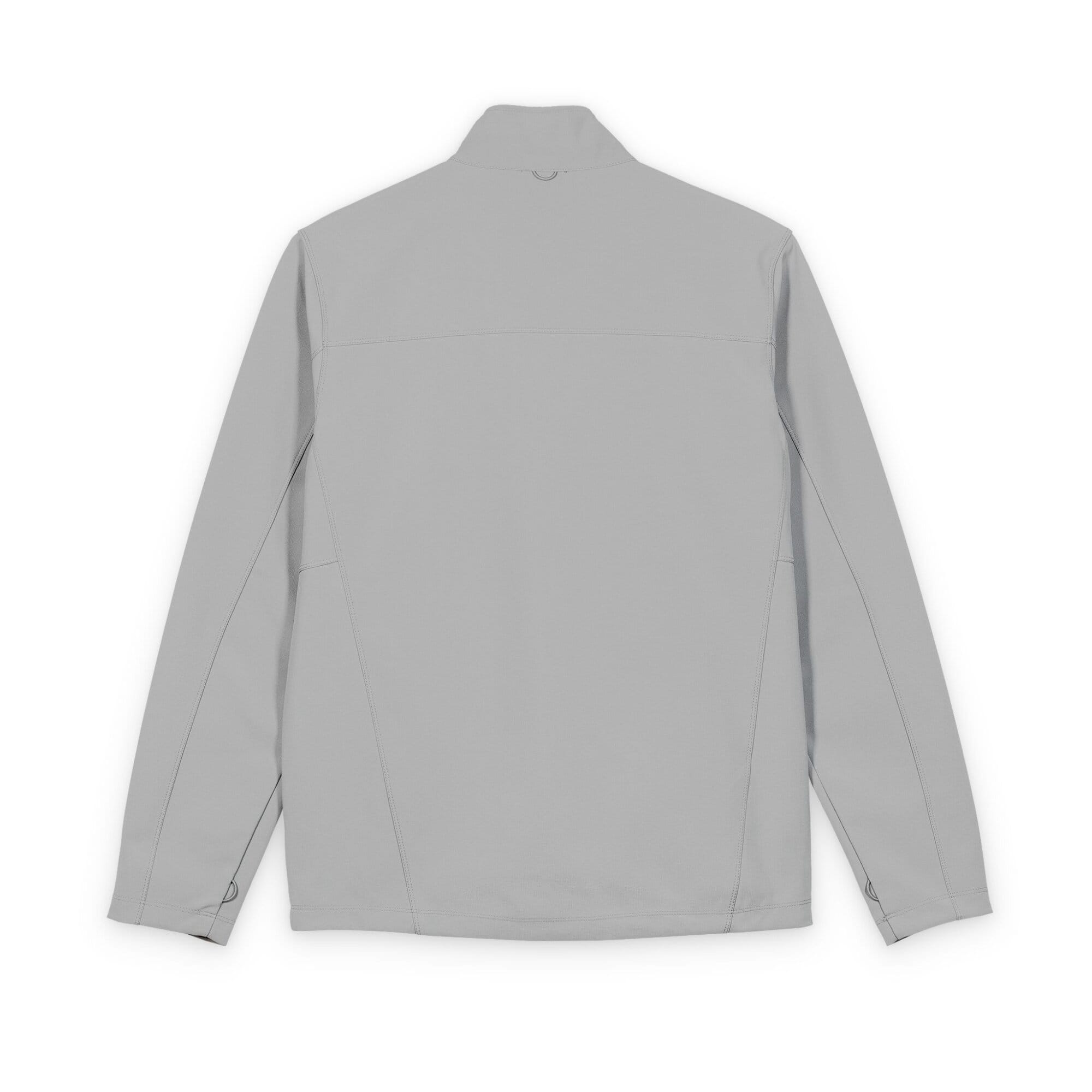 Branded Port Authority soft shell jacket shown from another angle