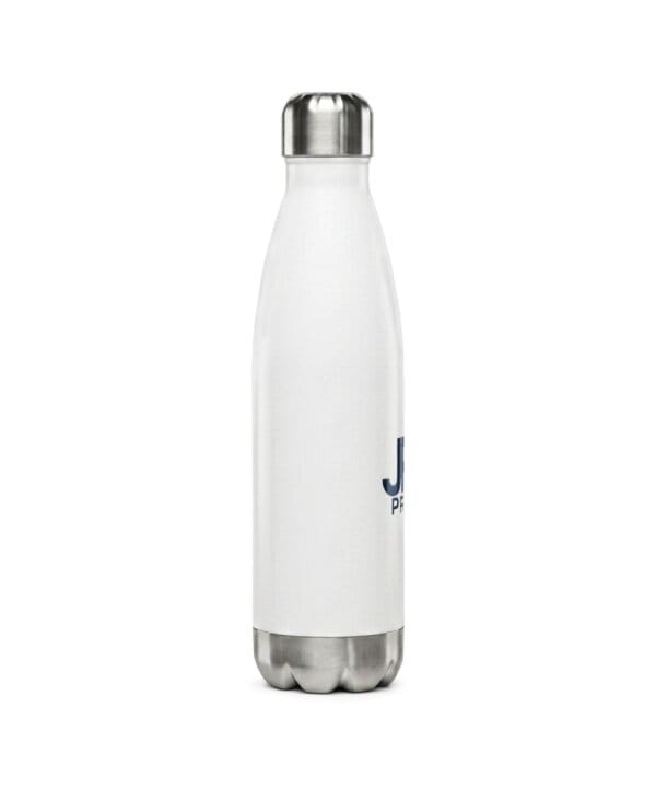 Branded insulated water bottle shown from another angle