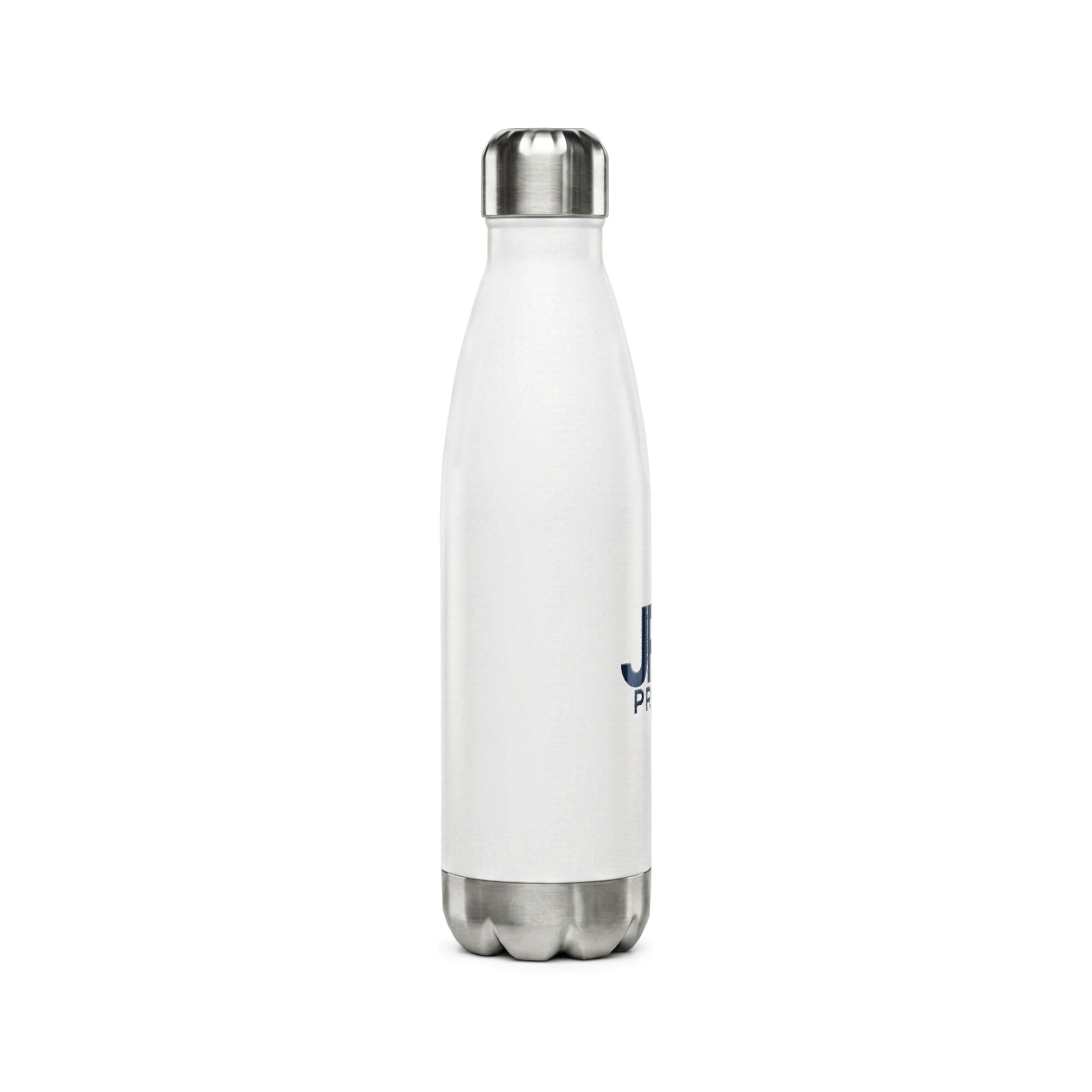 Branded insulated water bottle shown from another angle