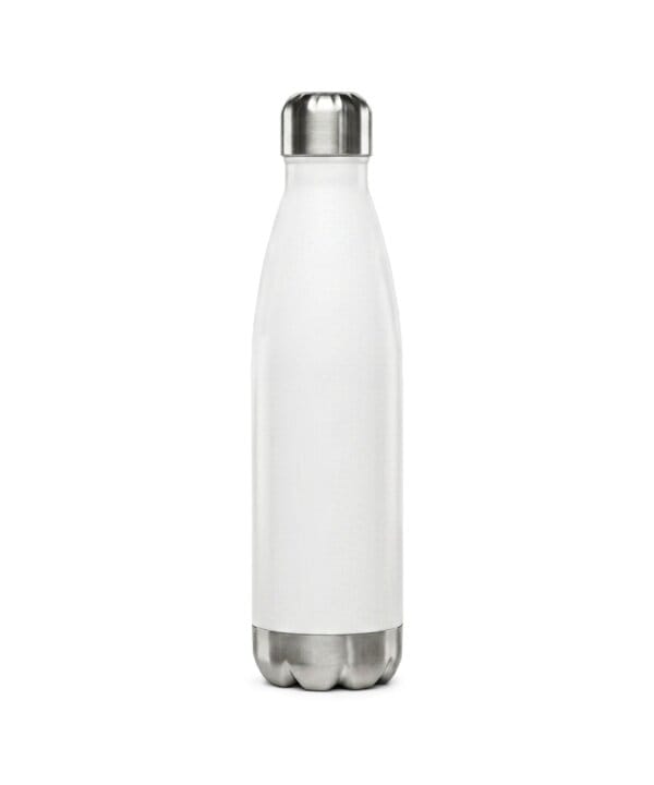 Custom logo water bottle in white